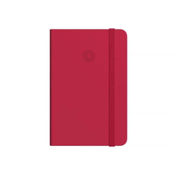 Antartik Caderno Folhas Lisas A5 Lombada Colada 80 Folhas Vermelho