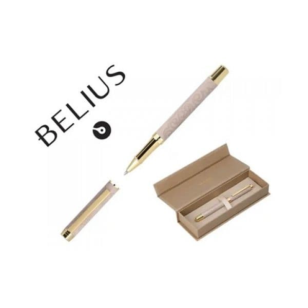 Belius Roller Wild West Bege Dourado 0.7mm Tinta Preta 1 Un.