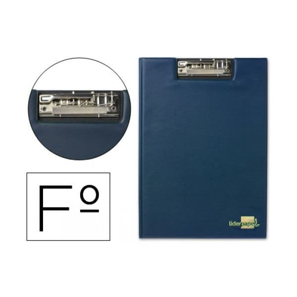 LiderPapel Capa de Plastico com Mini Clip Superior Azul - OFF024967CE