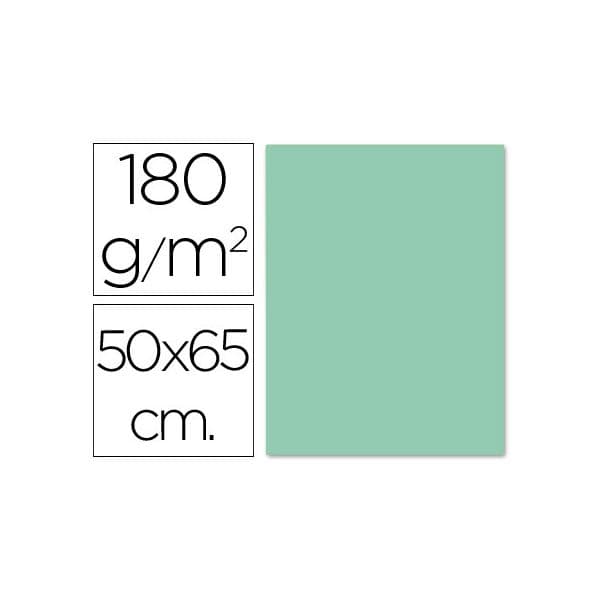 Liderpapel Cartolina 50X65cm 180Grs Verde - L28306