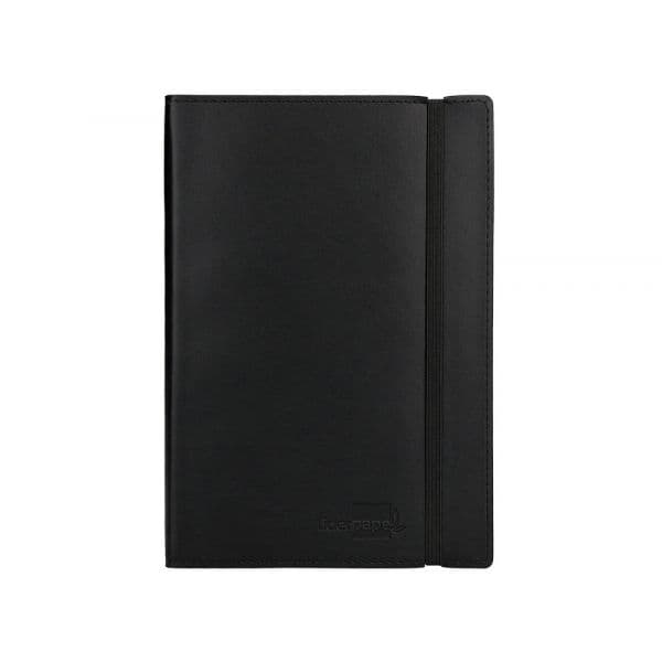 LiderPapel Caderno Quadriculado A5 120 Folhas Preto