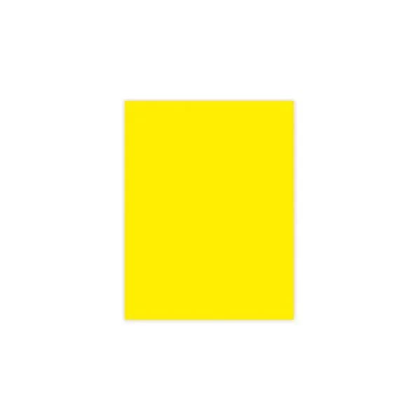 LiderPapel Cartolina 50x65CM 240g Amarelo Limão 25 Un.