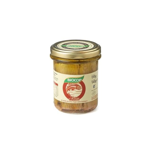 Biocop Filetes de Atum em Azeite Extra Virgem Bio 195g