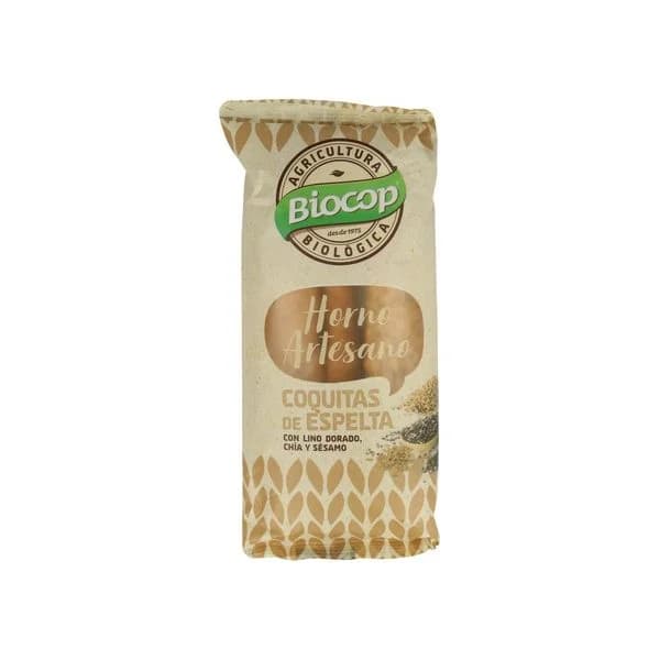 Biocop Snacks de Espelta, Linho, Chia e Sésamo 75 g