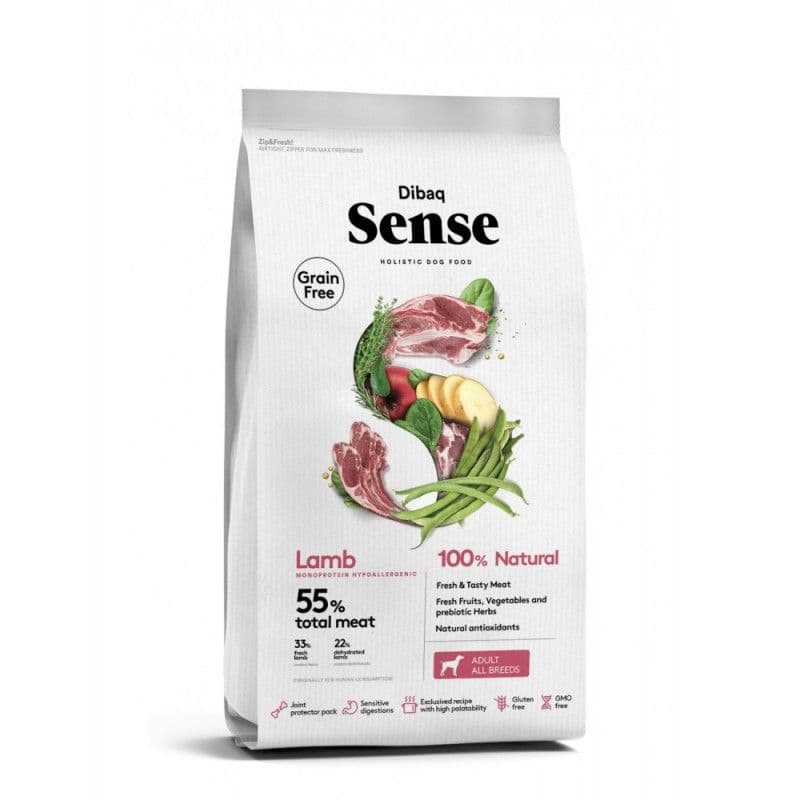 Sense Grain Free Hipoalergénico Monoproteico 12kg Ração para Cão - Campet