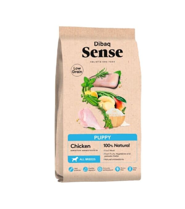 Sense Low Grain Monoproteica Puppy 12kg Ração para Cão - Campet