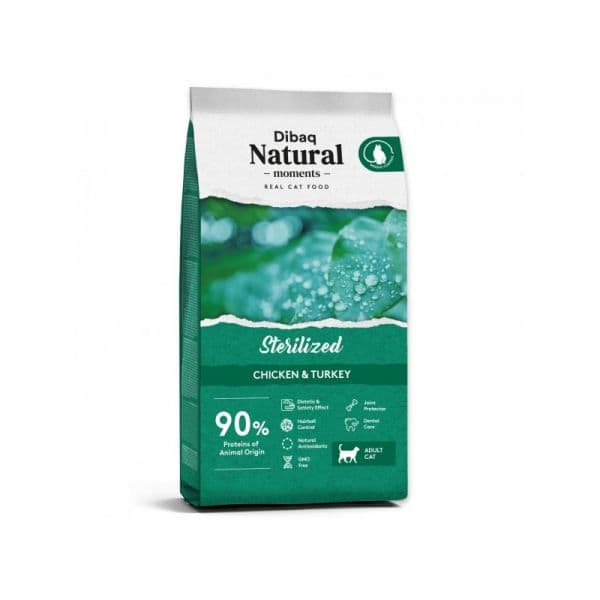 Dibaq Natural Moments Sterilized Chicken & Turkey 2Kg