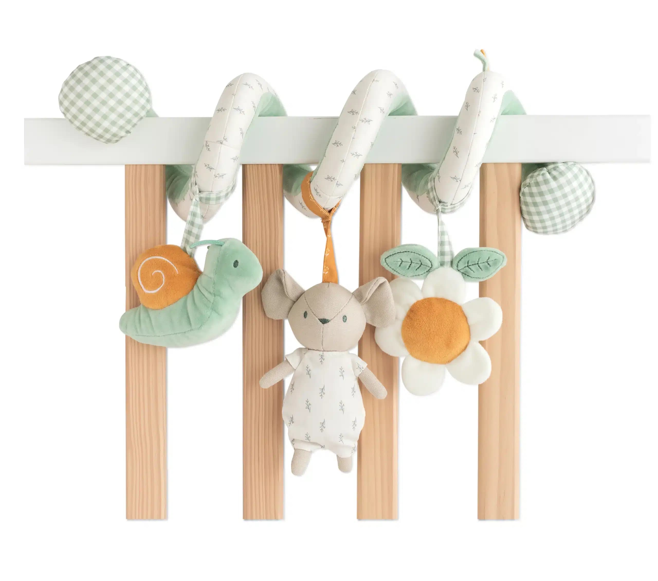 Saro espiral com guizos “spring cottage”