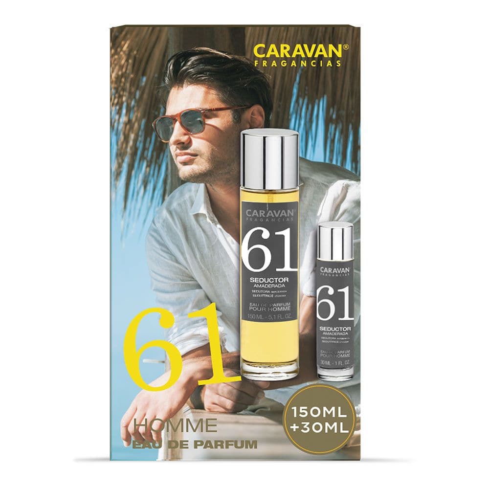 ESTOJO DUPLO 150+30ML CARAVAN Nº 61 HOMEM