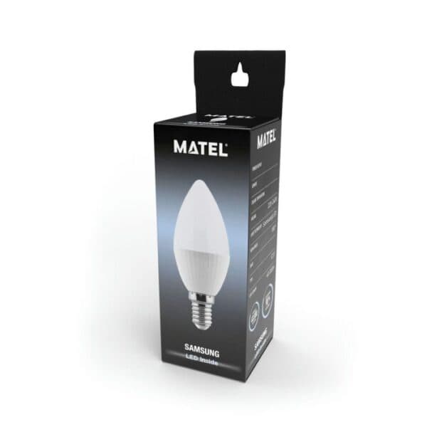 BOMB.LED SAMSUNG VELA E14 5W.FRIA