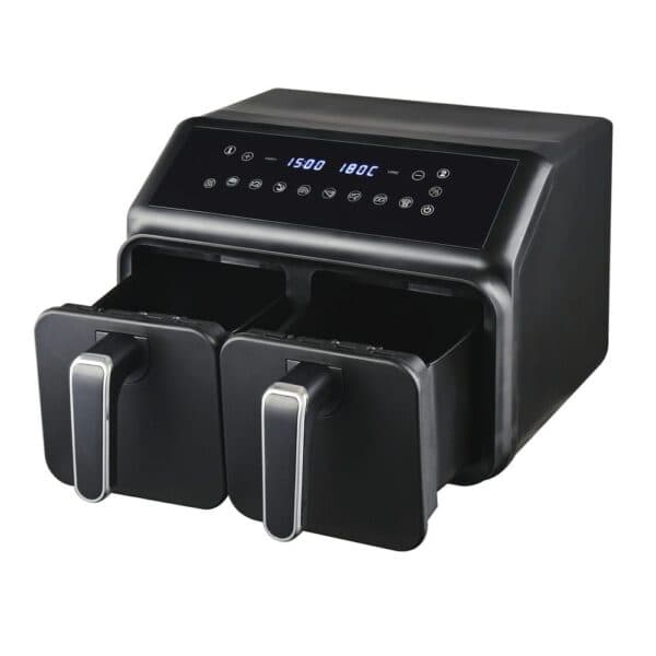 FRITADEIRA DIGITAL DUPLA SEM ÓLEO KÜKEN DE 8 LITROS E 2200 W