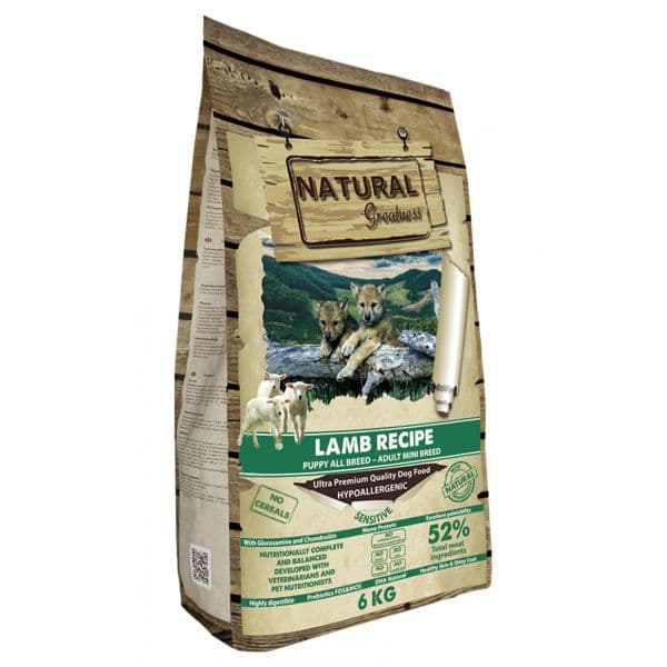 Natural Greatness Puppy & Mini Lamb 2Kg