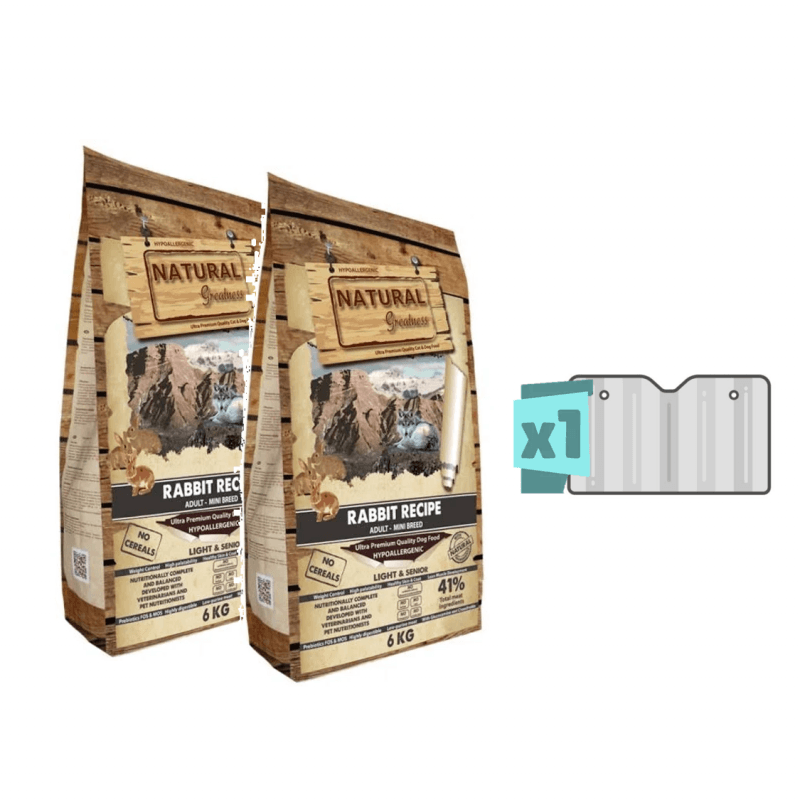 Natural Greatness Receta Conejo Adult Mini Senior & Light