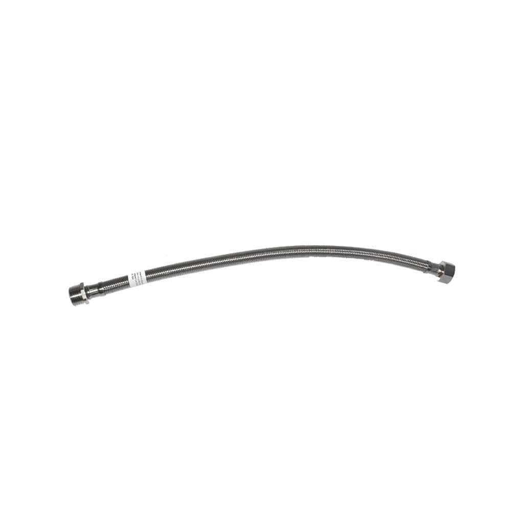 TUBO DE ÁGUA FLEXÍVEL PARA CONEXÃO INOXIDAVEL F-F 3/8-1/2 - 40CM