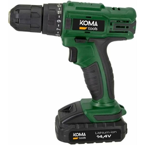 Koma Tools Berbequim Aparafusador Bateria 14.4 1500mAh 700RPM