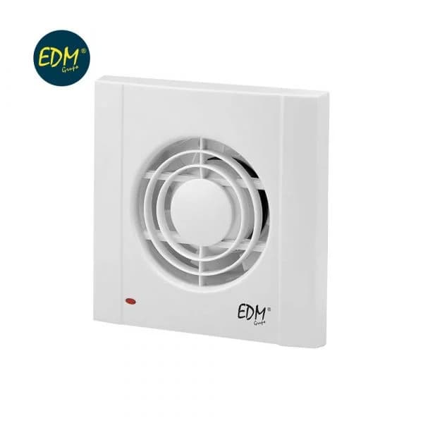 EDM Extractor de Ar 16w 118mm 180m3 com Tempori. - EDM8405