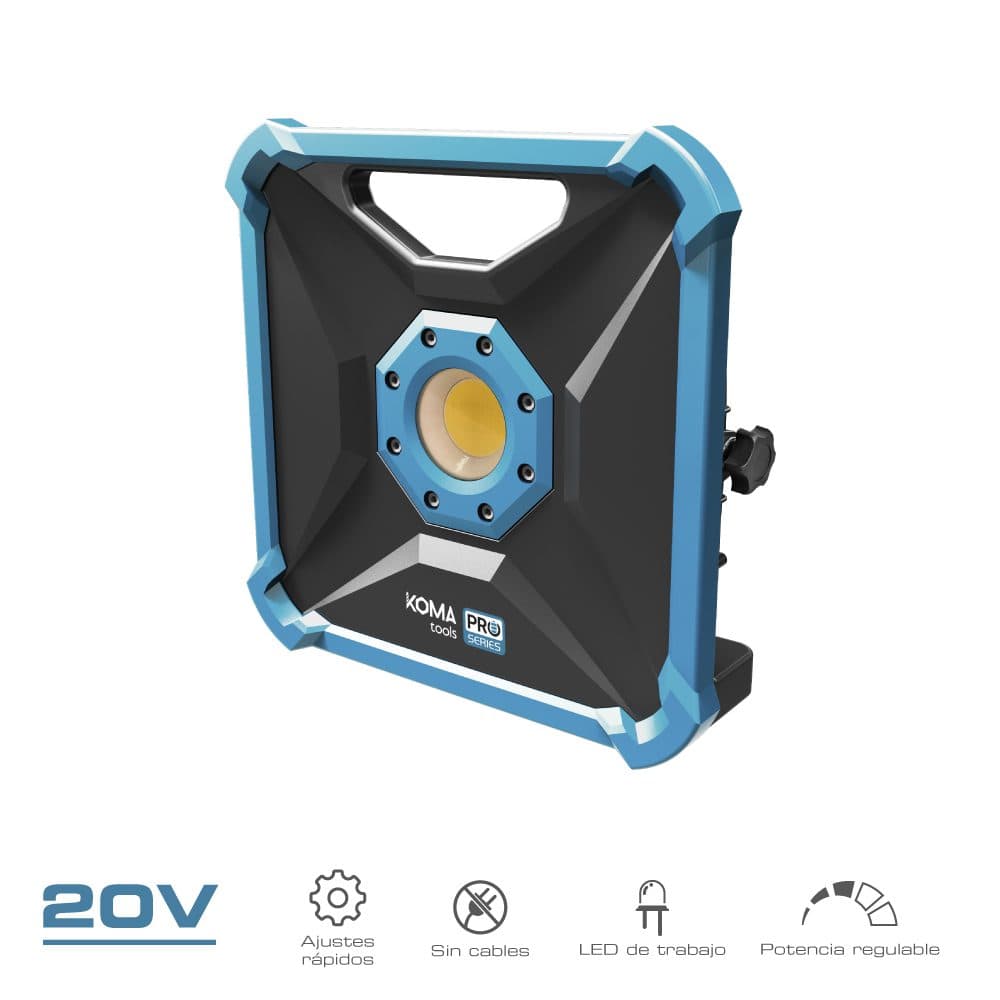 PROJETOR LED 20W 1800lm KOMA TOOLS