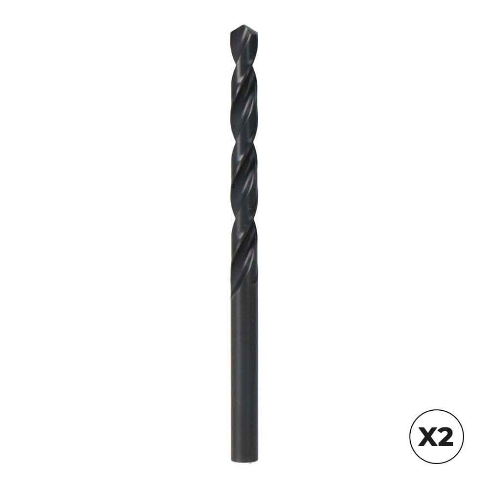 Koma Tools Conjunto de Brocas Cilíndricas Curtas HSS DIN 338N 1,00mm 2 Unidades