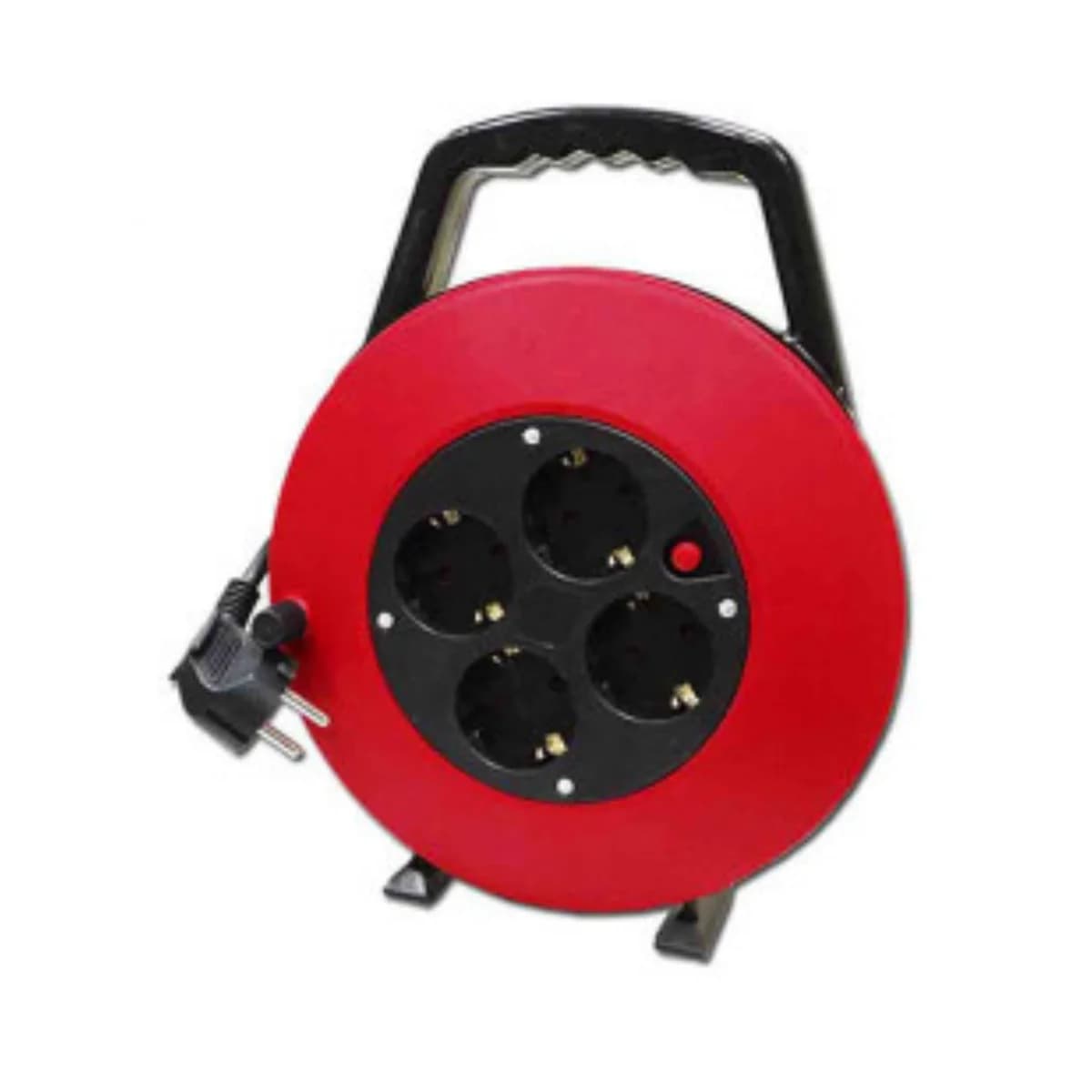 Extensão EDM 20075 | 10m, 4 tomadas, Proteção térmica