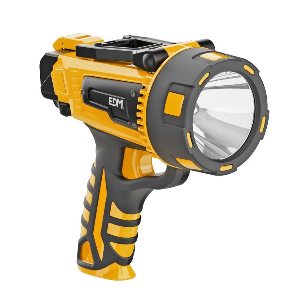EDM Luz Portátil LED 36174 10W 1000/400lm Flash/SOS Preto