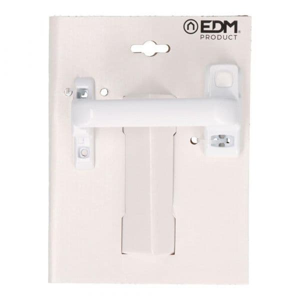 EDM Fecho de Pressão 6801 Direita Alumínio Branco