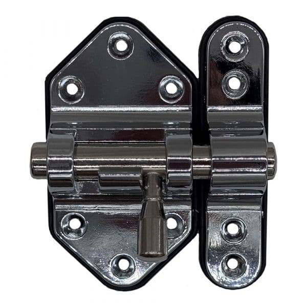 EDM Aldraba para Porta 85529 Cromado/Prateado 40 mm Pino Reforçado