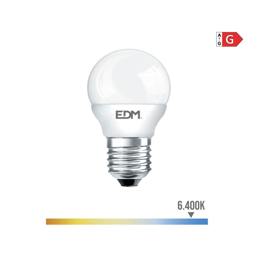 EDM Led E27 5w 400 Lm 6400k Cold Light - EDM98320