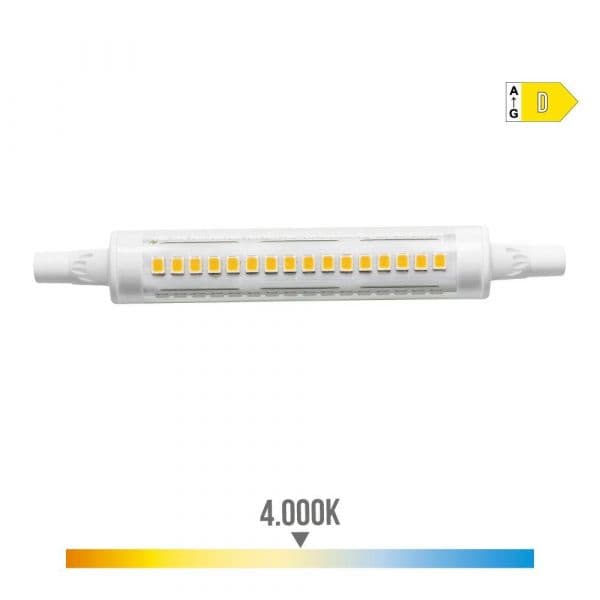 EDM Lâmpada Linear LED 98988 R7s 9W 1250lm 4000K Luz Dia 118mm