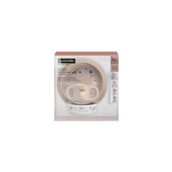 Conjunto Suavinex Loiça Aprendizagem Rosa