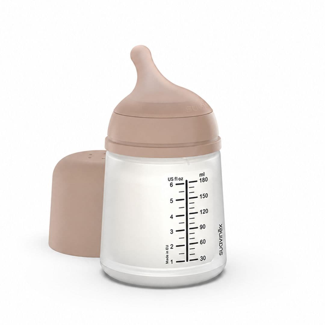 Suavinex biberão zero zero anticólicas tetina s silicone medium 180ml