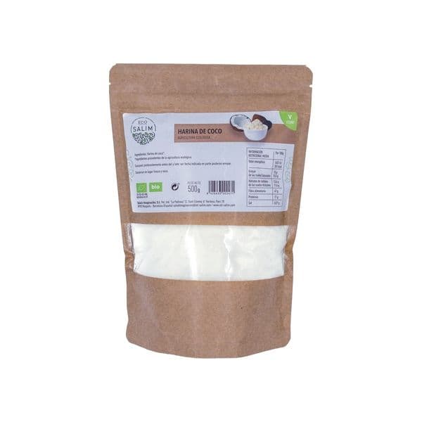 Eco-salim Farinha de Coco Orgânica 500g de Pó (coco)