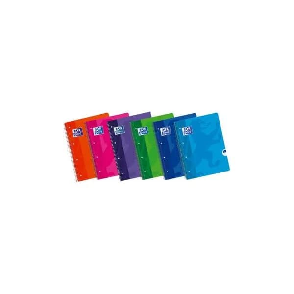 Free Flow Caderno A4 Espiral Quadriculado 80 Folhas (1 Unidade Aleatória)