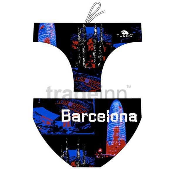 Turbo Barcelona Swimming Brief Colorido 2XL Homem