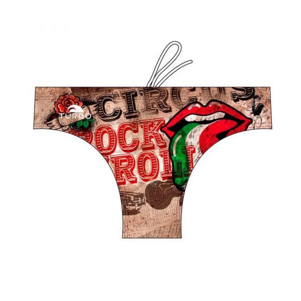 Turbo Tongue Swimming Brief Colorido 2XL Homem