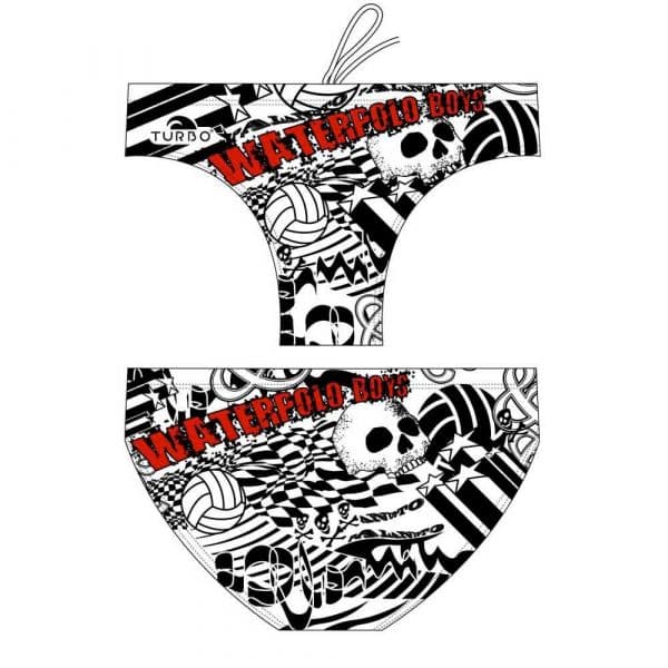 Turbo Boys Swimming Brief Branco S Homem