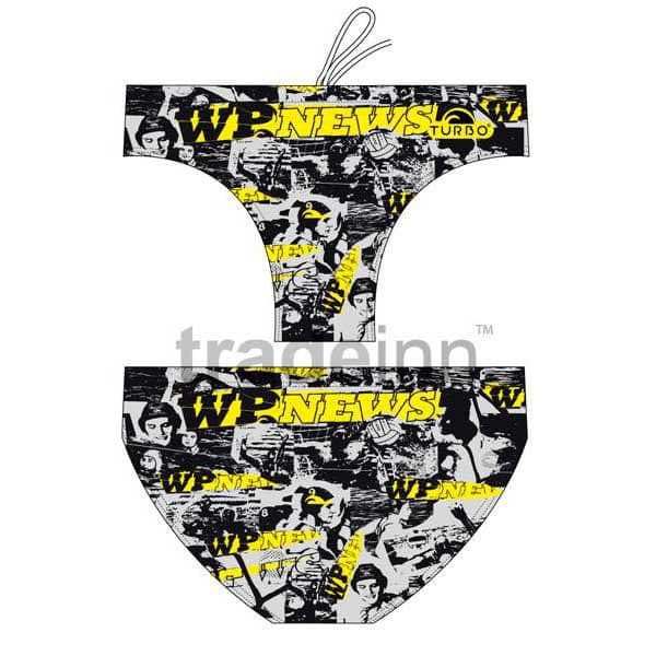 Turbo News Swimming Brief Colorido XL Homem