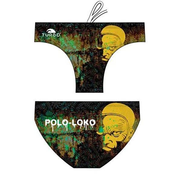 Turbo Polo Loko Swimming Brief Colorido 3XL Homem