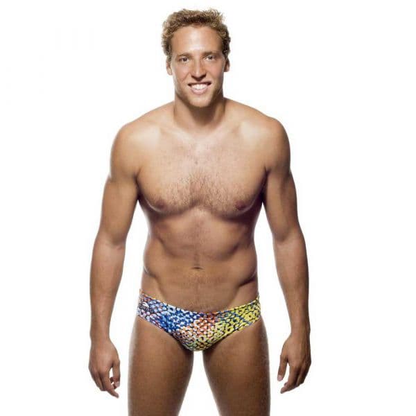 Turbo Circle Swimming Brief Colorido XL Homem