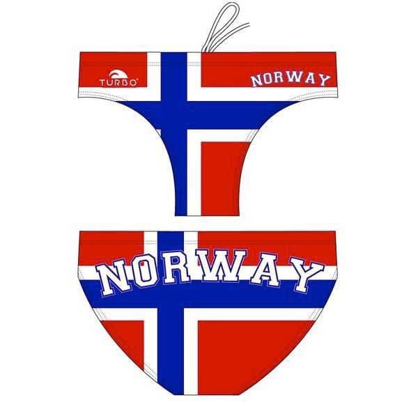 Turbo Norway Swimming Brief Vermelho S Homem