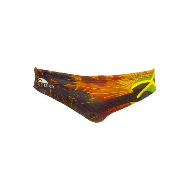 Turbo Jamaica Swimming Brief Colorido 5XL Homem