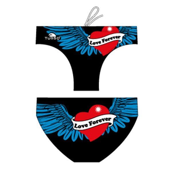 Turbo Love Forever Swimming Brief Preto S Homem
