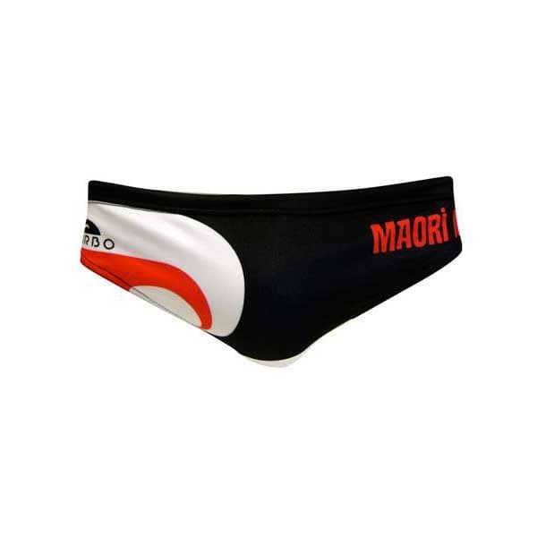 Turbo Maori Red / Black Man Swimming Brief Vermelho,Branco,Preto 4XL Homem