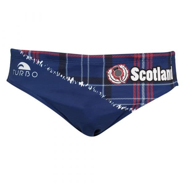 Turbo Broken Scotland Swimming Brief Azul M Homem