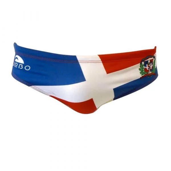 Turbo Republica Dominicana Swimming Brief Colorido XL Homem