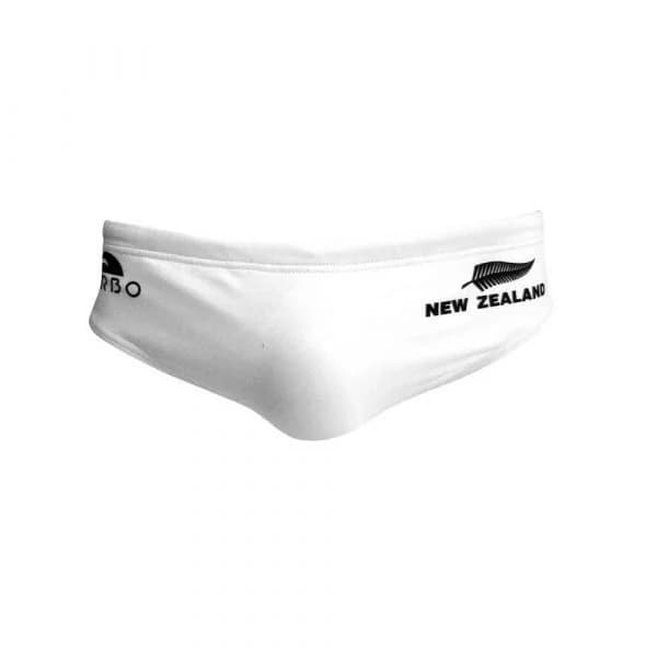 Turbo All White Swimming Brief Branco 5XL Homem