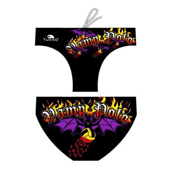 Turbo Vamp Polo Swimming Brief Preto 5XL Homem
