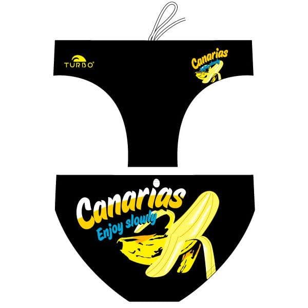 Turbo Banana Enjoy Slowly Swimming Brief Preto 3XL Homem