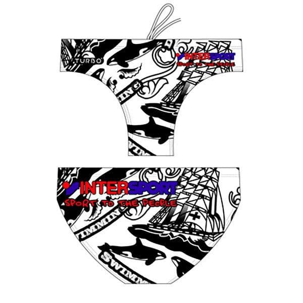 Turbo Ships Swimming Brief Branco M Homem