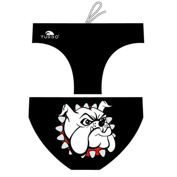 Turbo Bulldog Swimming Brief Branco,Preto L Homem