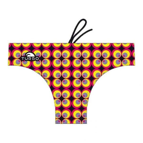 Turbo Flower 70 Swimming Brief Verde,Amarelo 4XL Homem